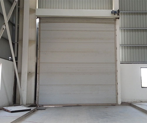 Motorized Rolling Shutter